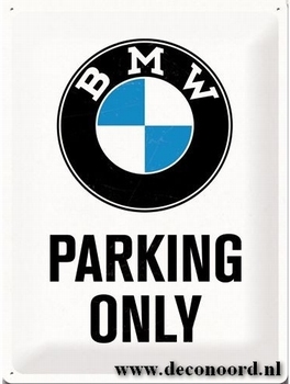 BMW Parking only relief wandbord