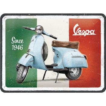 Vespa scooter since 1946 metalen wandbord