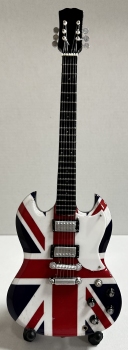 Mini gitaar Pete Townshend The Who 25cm
