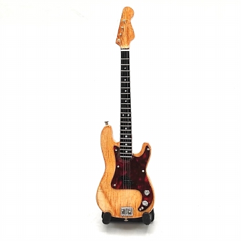 miniatuur gitaar.John Deacon Queen 15cm