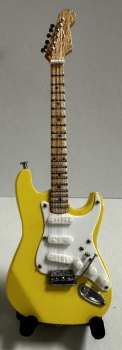 Mini gitaar Jimmi Hendrix 15 cm